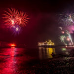 Höhenfeuerwerk Seebrücke Sellin, Rügen