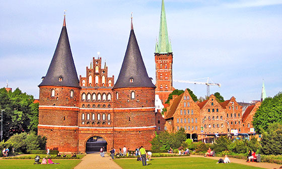 Holstentor in Lbeck