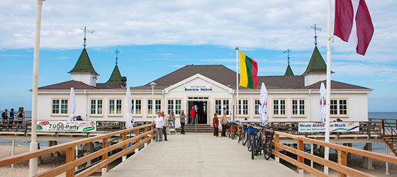 Historische Seebrcke in Ahlbeck